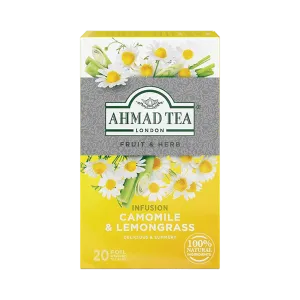 AHMAD TEA INFUSION CAMOMILE & LEMONGRASS 20PCS