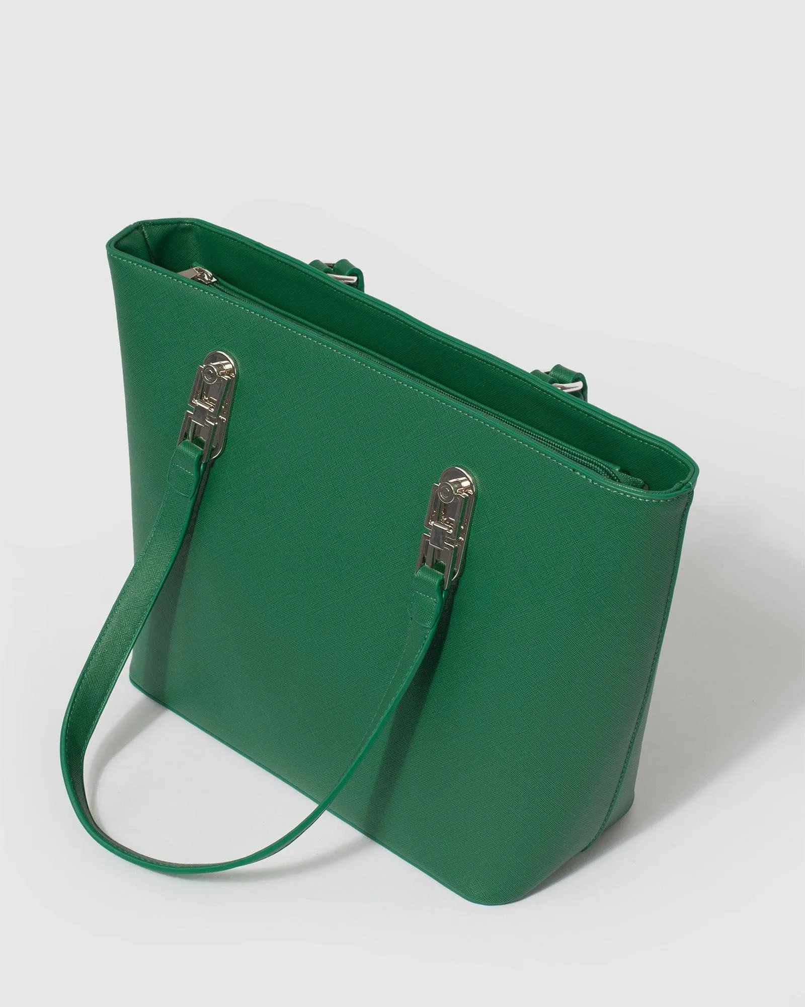 Aida Chain Green Tote Bag