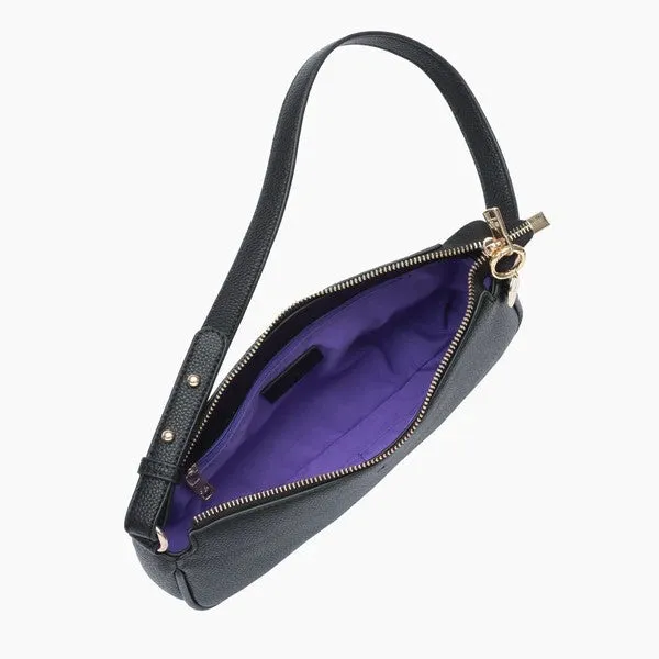 Baguette Bag (Black Pebble)