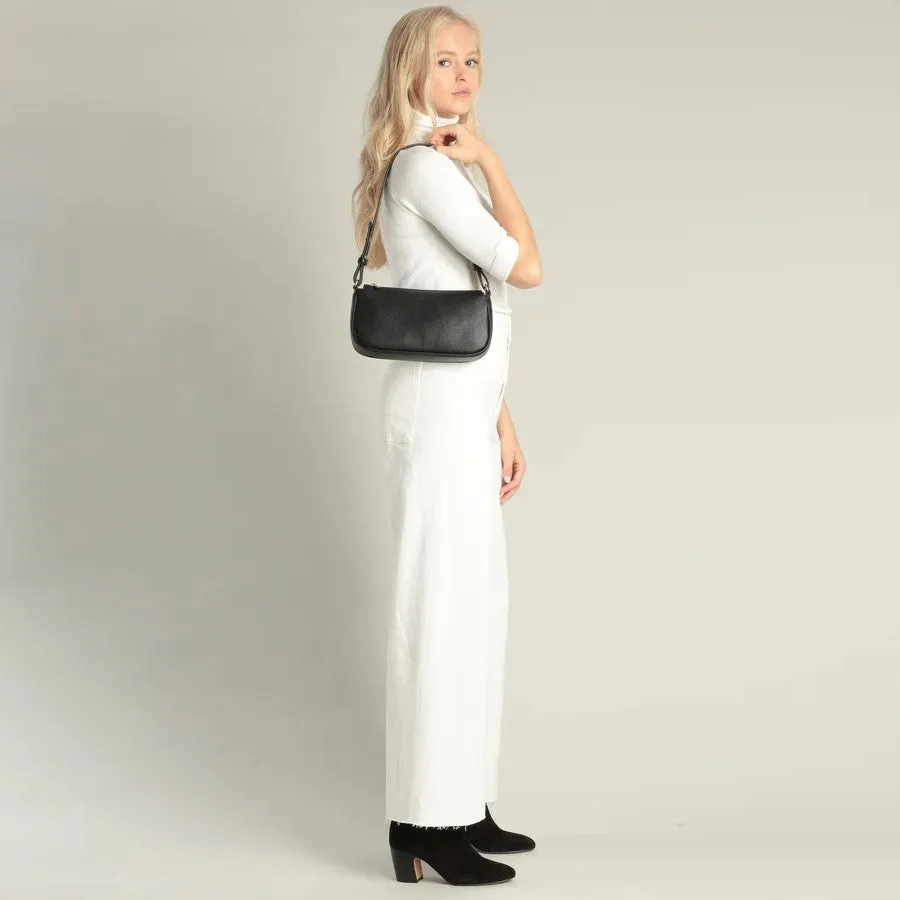 Baguette Bag (Black Pebble)