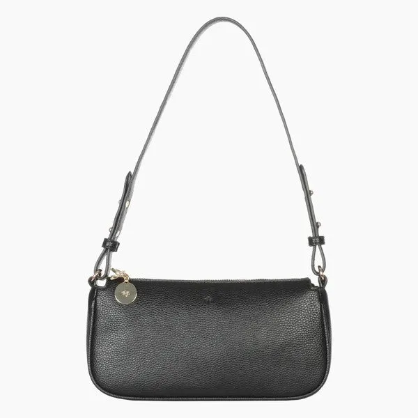 Baguette Bag (Black Pebble)