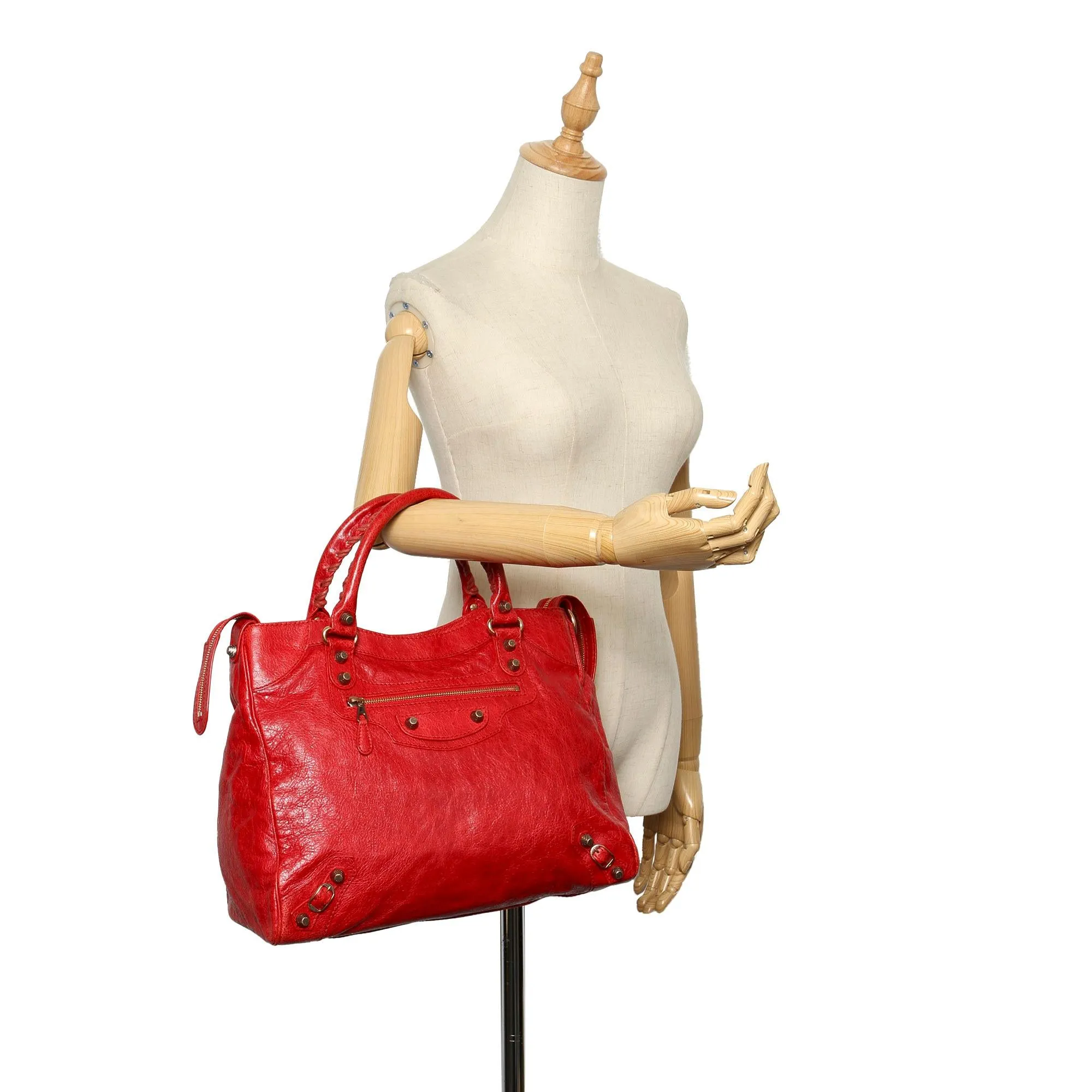 Balenciaga Motocross Giant 12 Velo Satchel (SHG-22733)