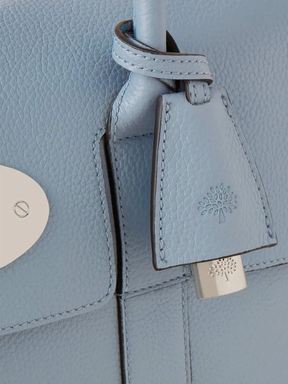Bayswater Small Classic Grain (Poplin Blue)