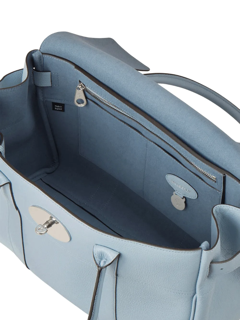 Bayswater Small Classic Grain (Poplin Blue)