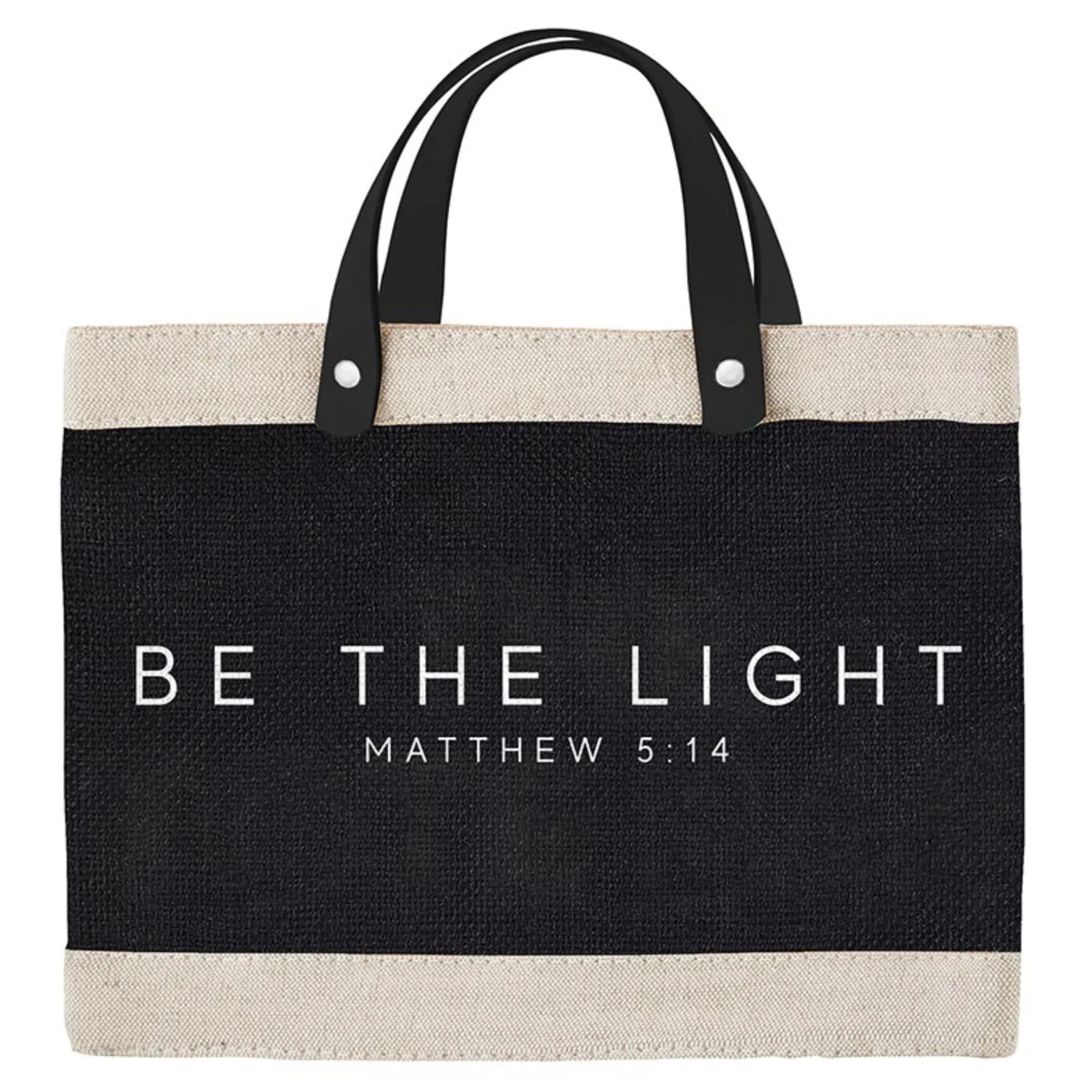 Be The Light Mini Market Tote