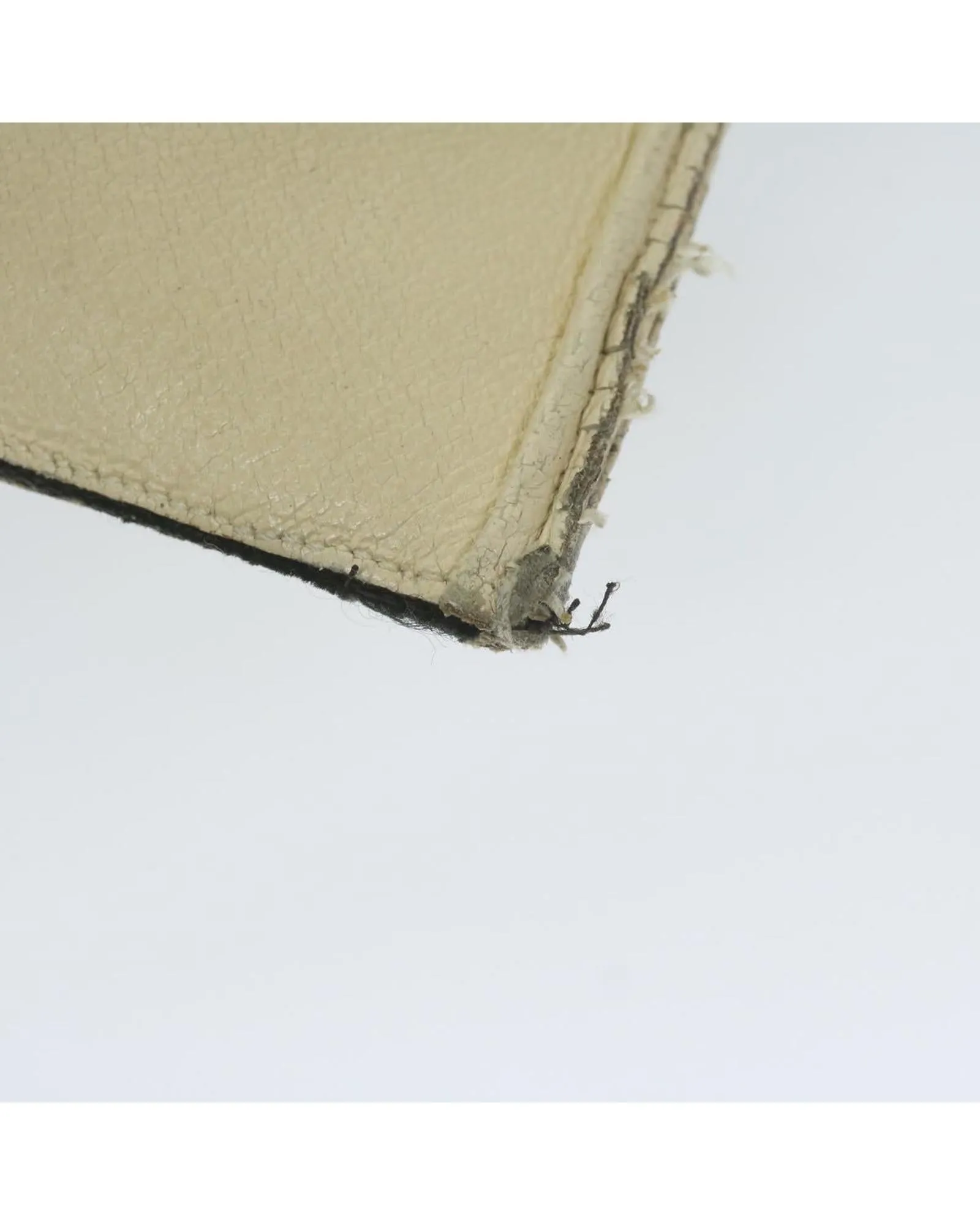 Beige and Black Tweed Hand Bag by Italian Designer