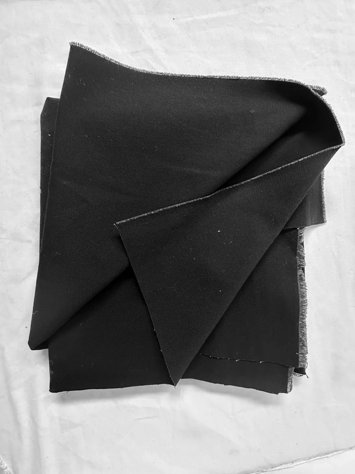 Black Cotton Canvas
