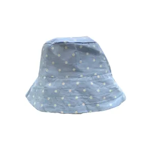Bobbie Hat in Polkadot Cornflower Blue