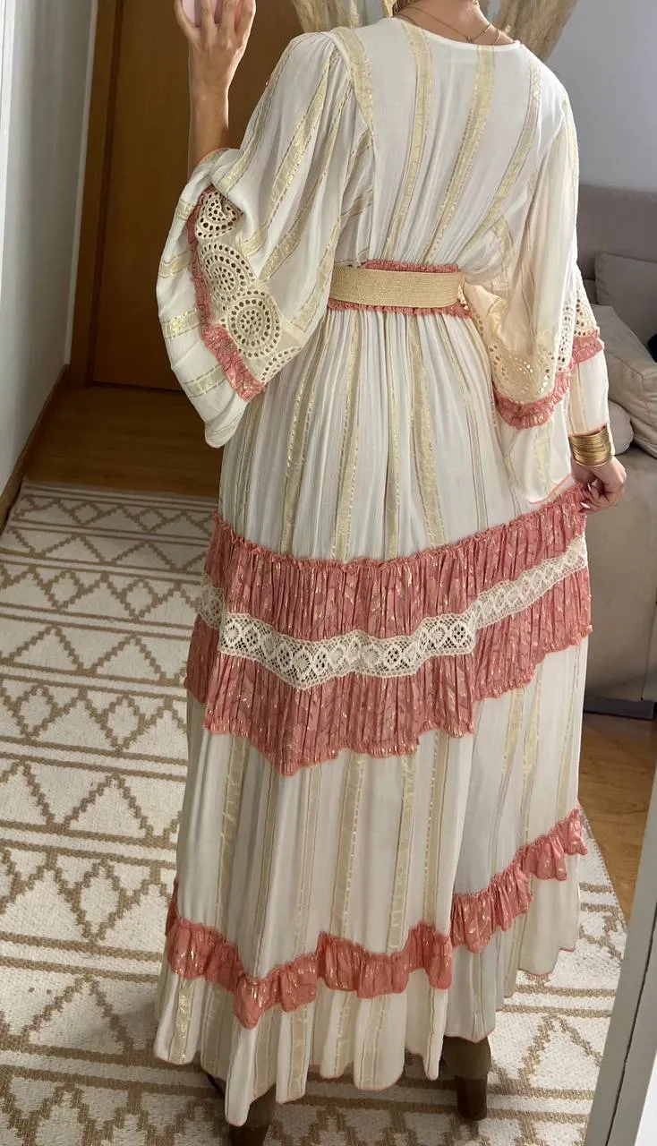 Boho Chic Maxi Dress  Romantic & Elegant