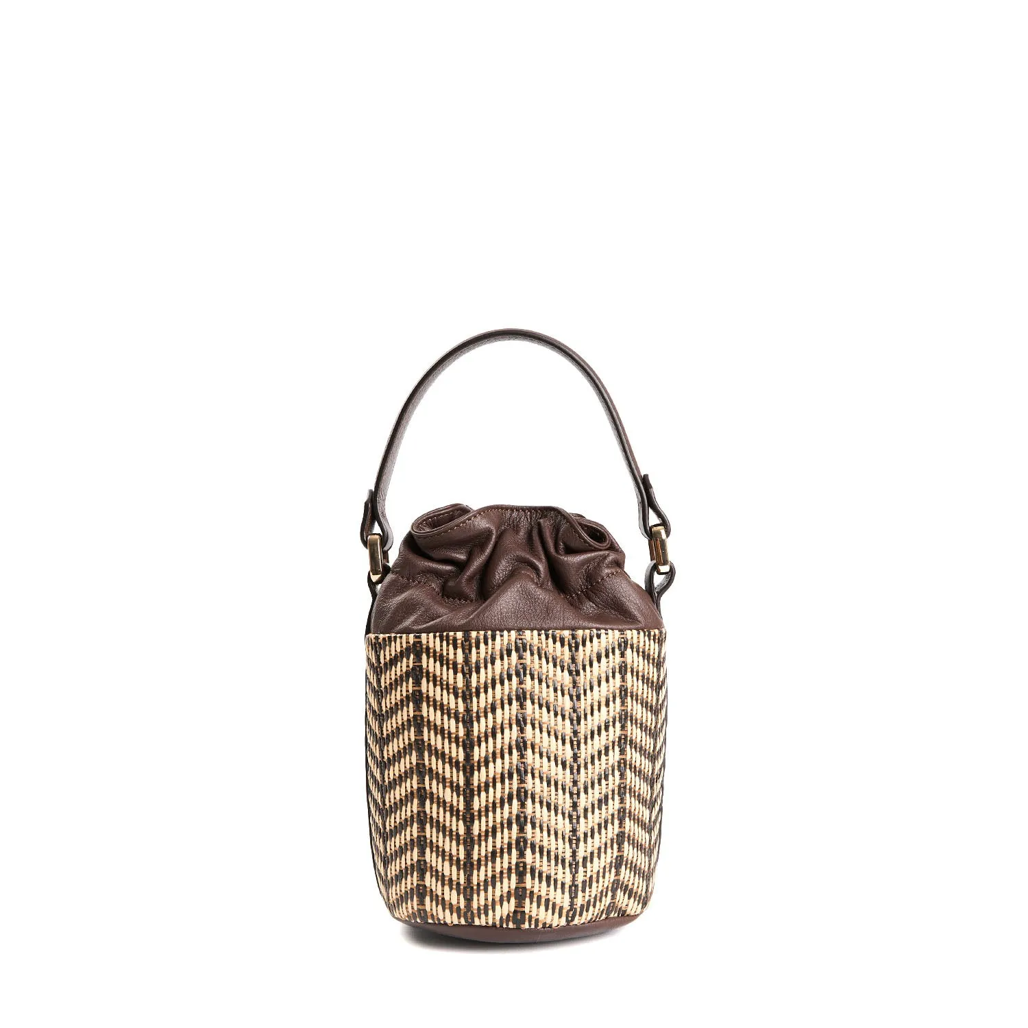 BROWN MINI BUCKET