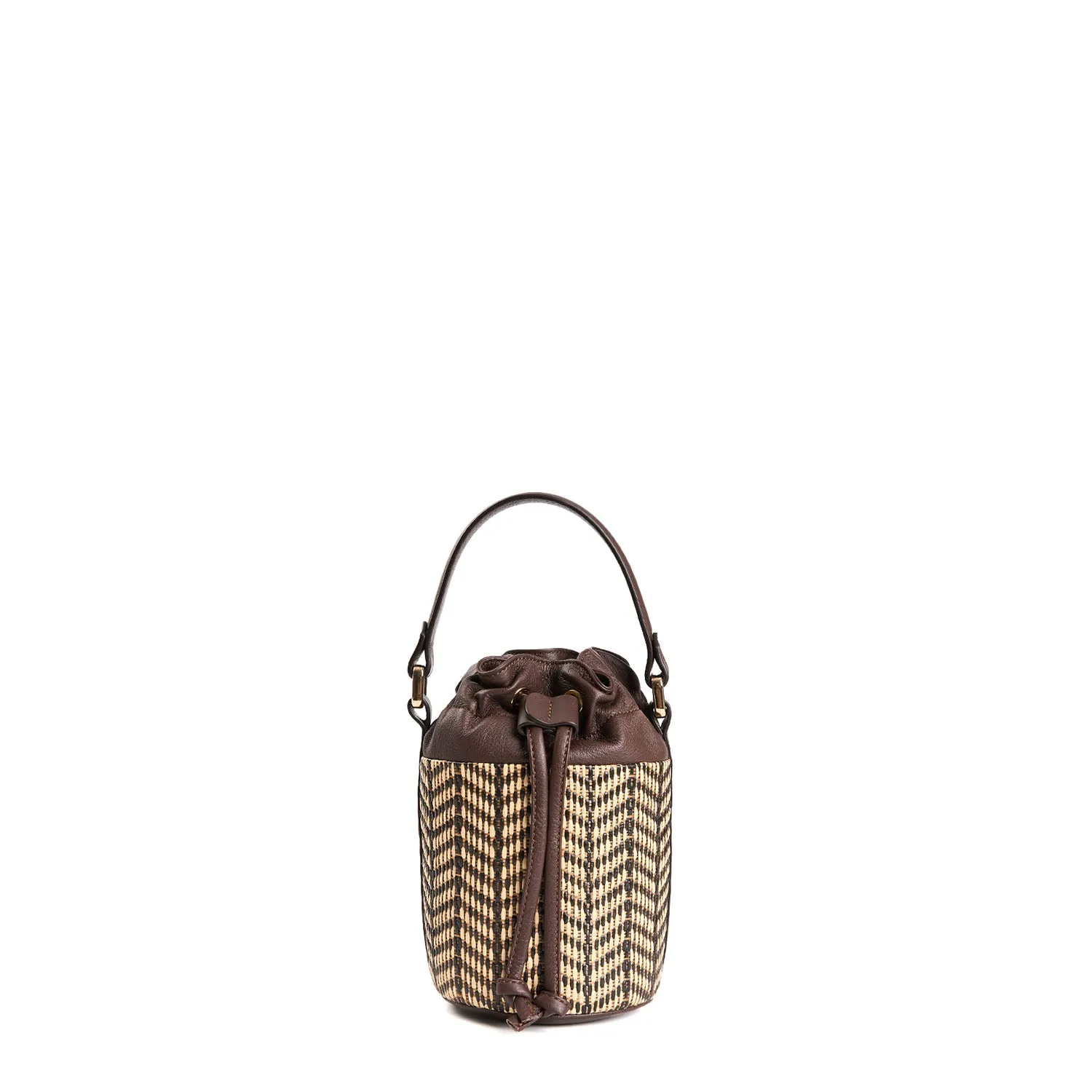 BROWN MINI BUCKET