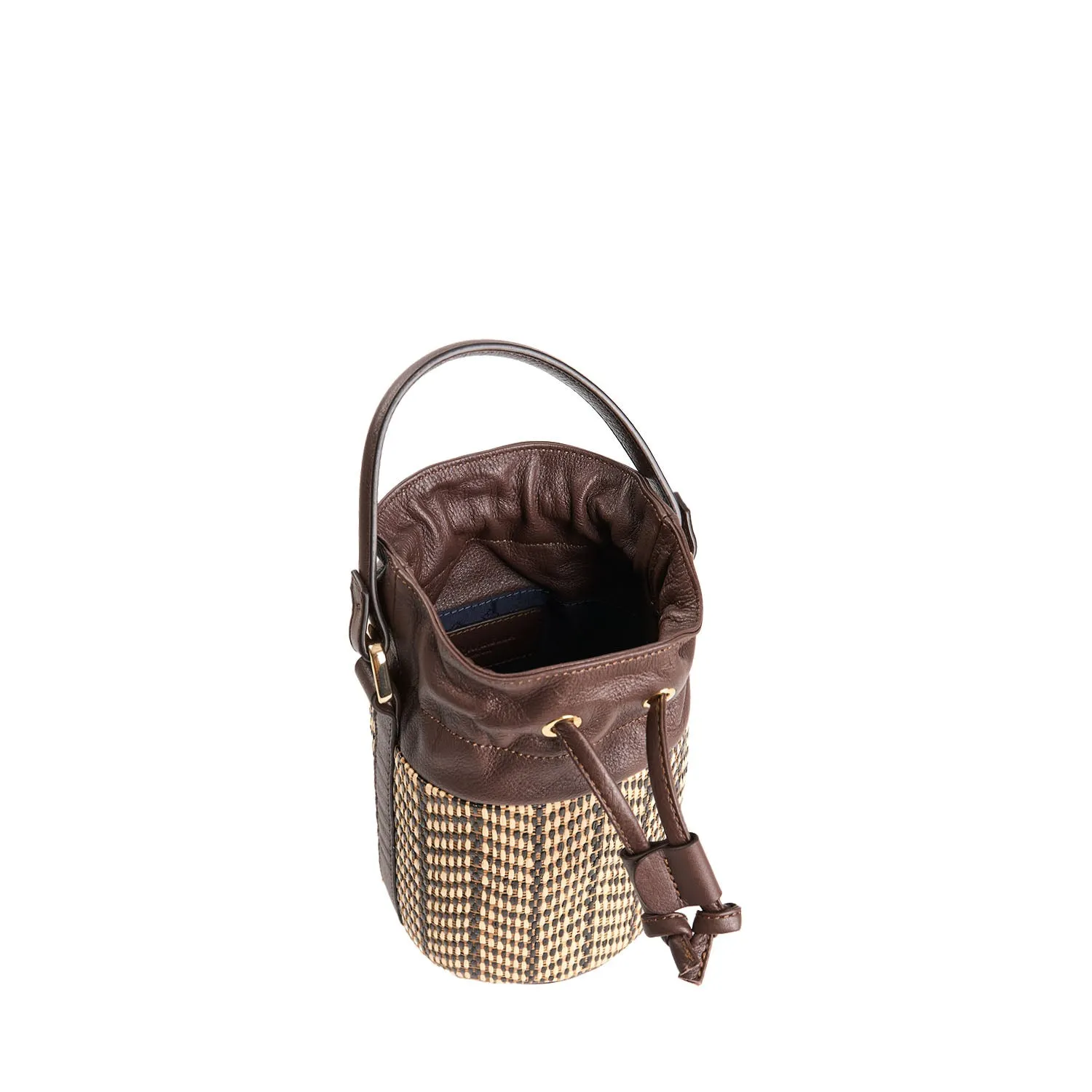 BROWN MINI BUCKET