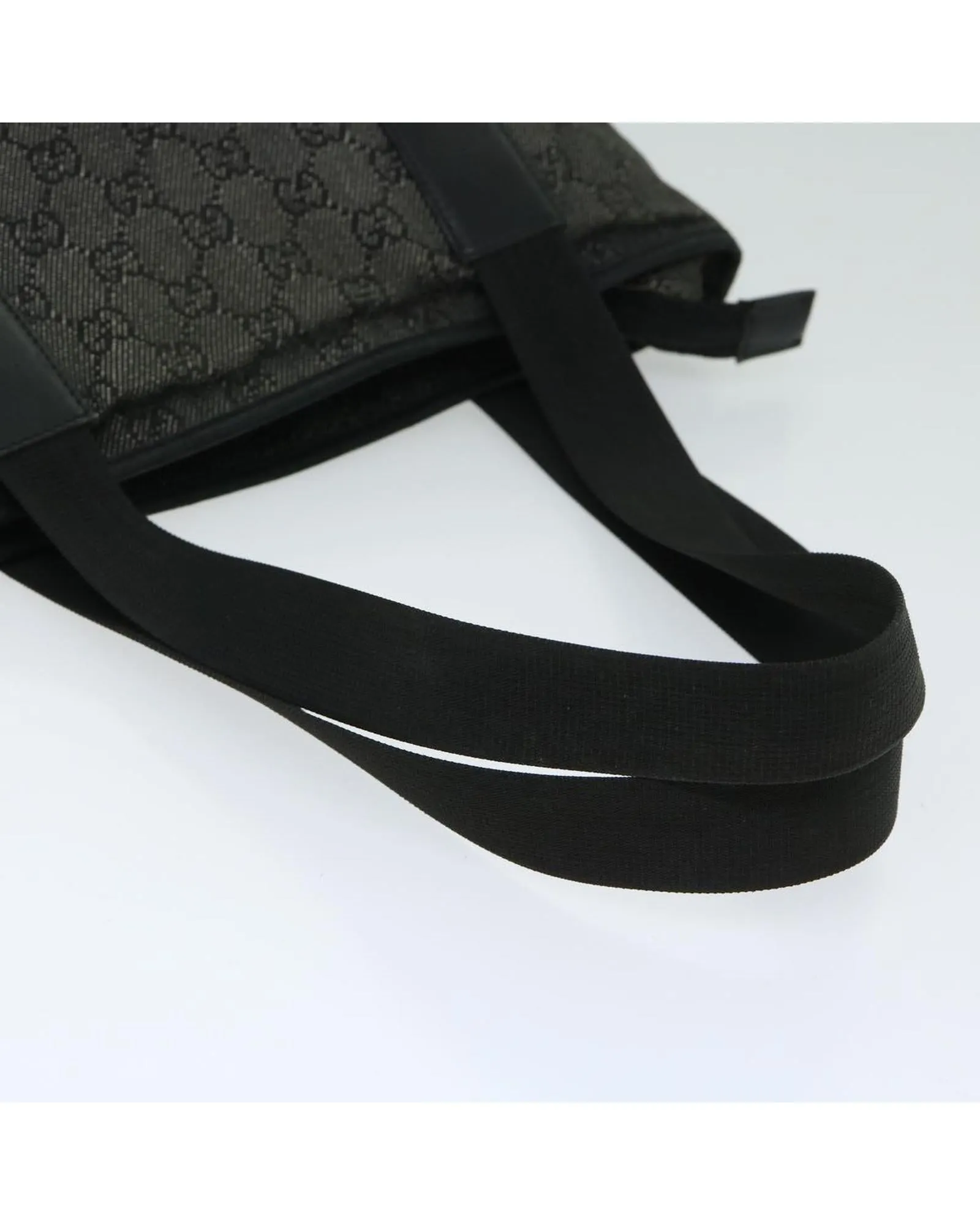 Canvas Tote Bag with Signature GG Design