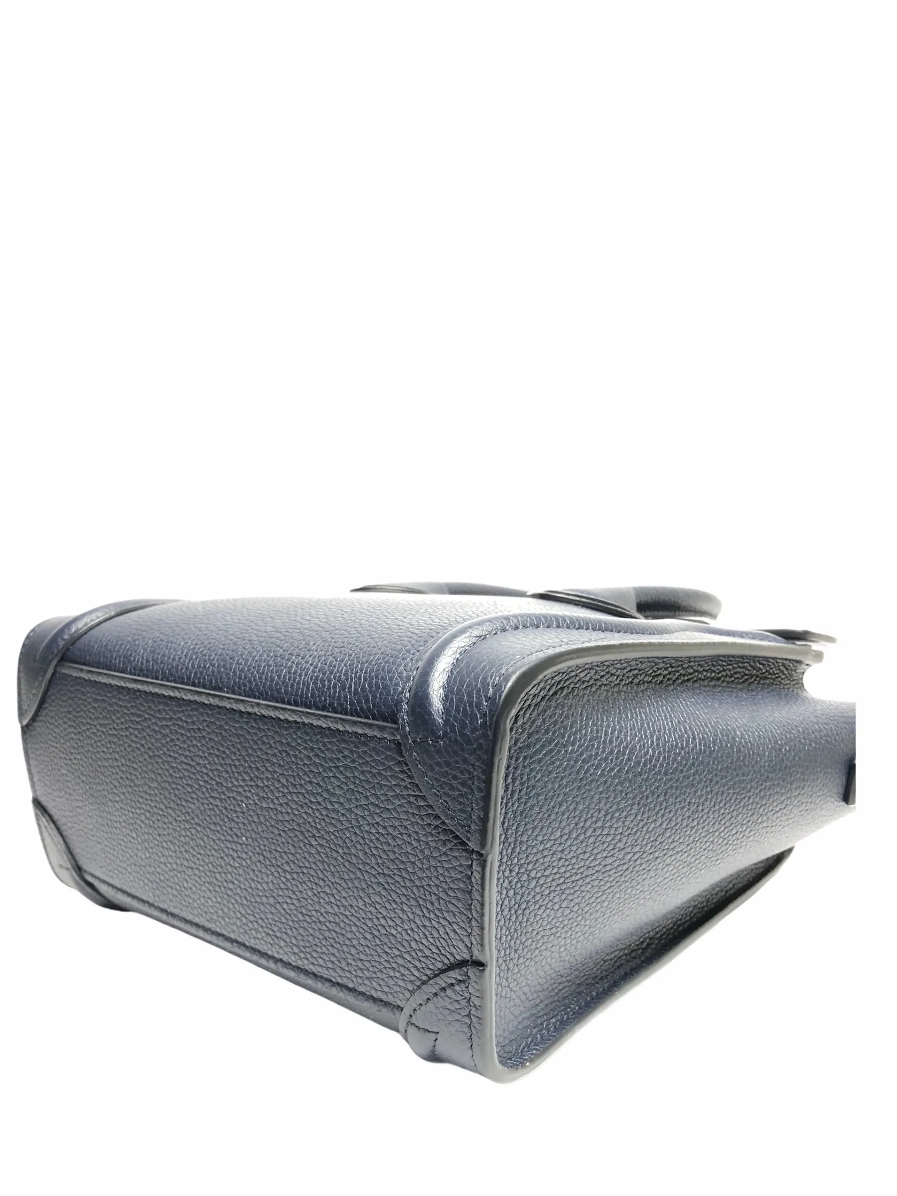 Celine Navy Leather Nano Luggage Crossbody - As Seen on Instagram 29/10/2020