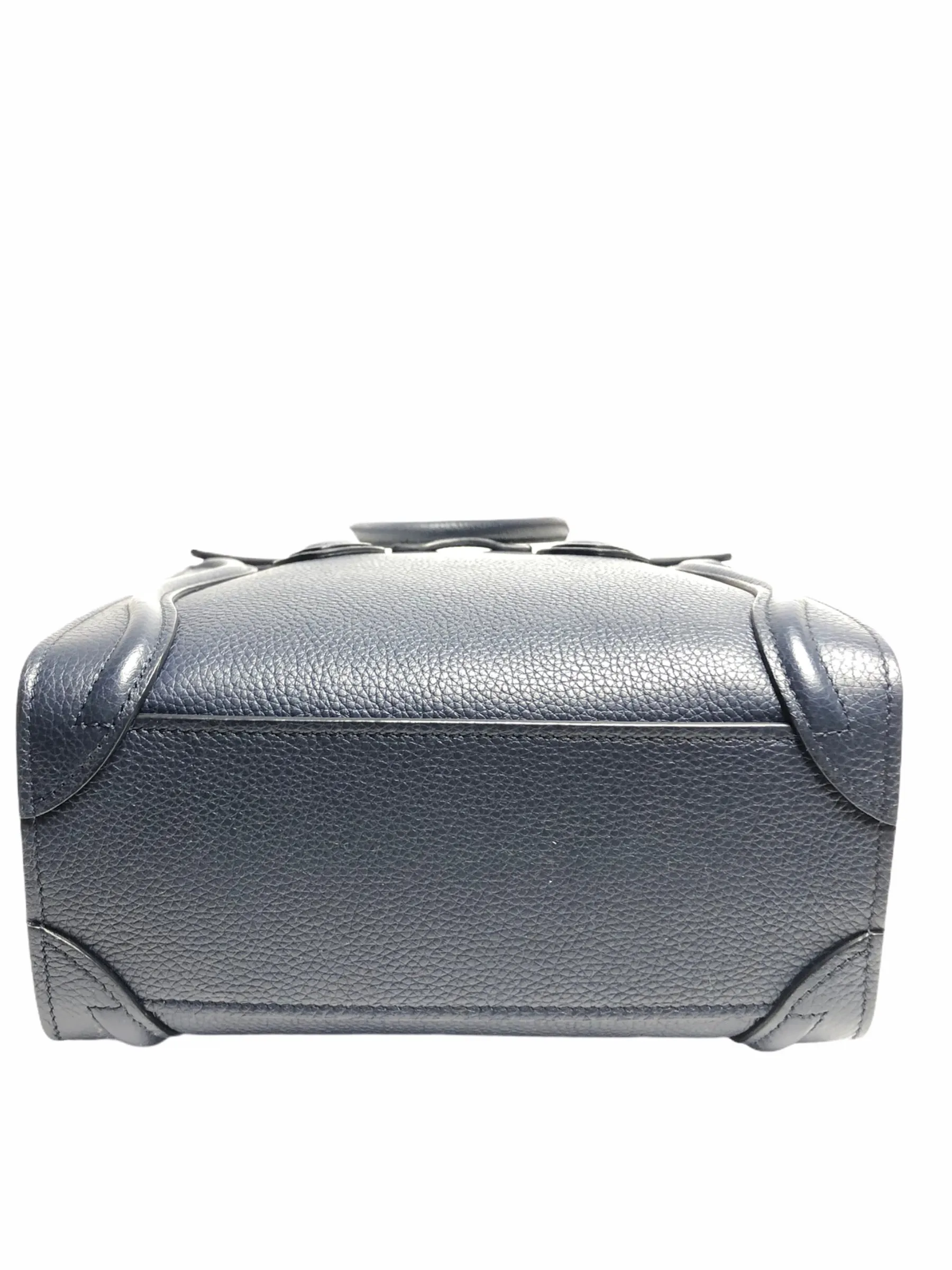 Celine Navy Leather Nano Luggage Crossbody - As Seen on Instagram 29/10/2020