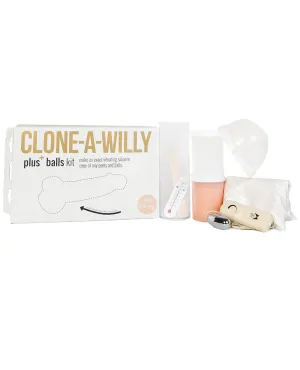 Clone-A-Willy Plus  Balls Kit - Light Tone
