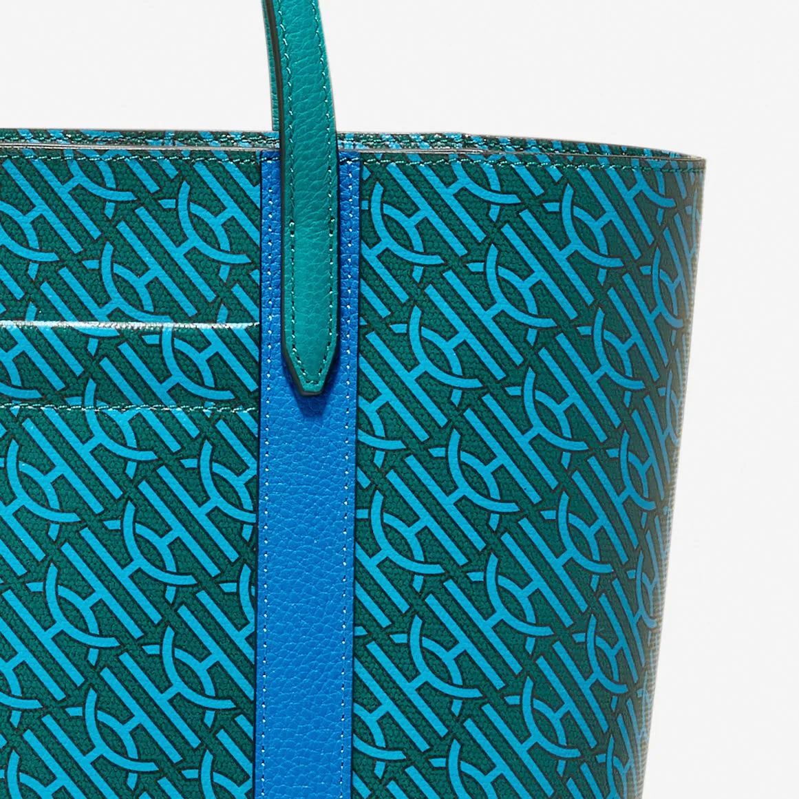 Coated Canvas Small Tote