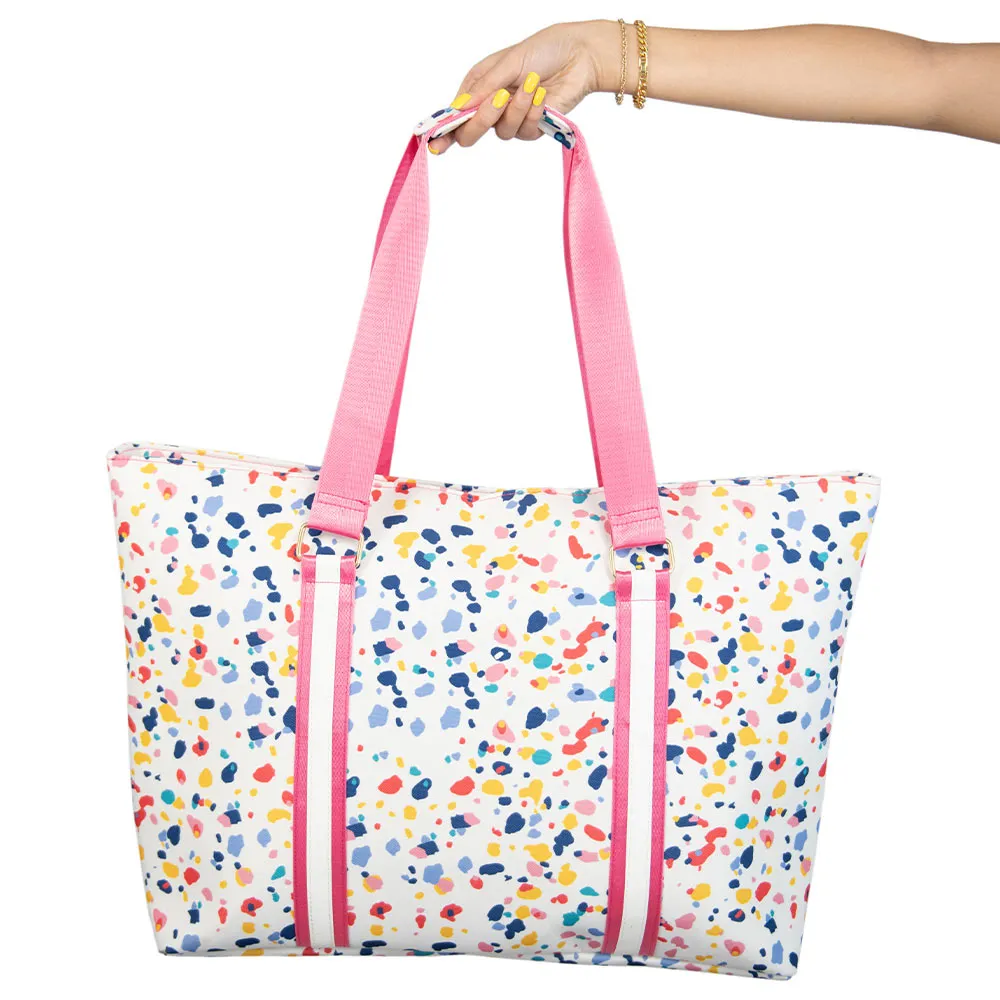 Confetti Print Wholesale Tote Bags for Women