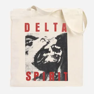 Dog Natural Canvas Tote Bag