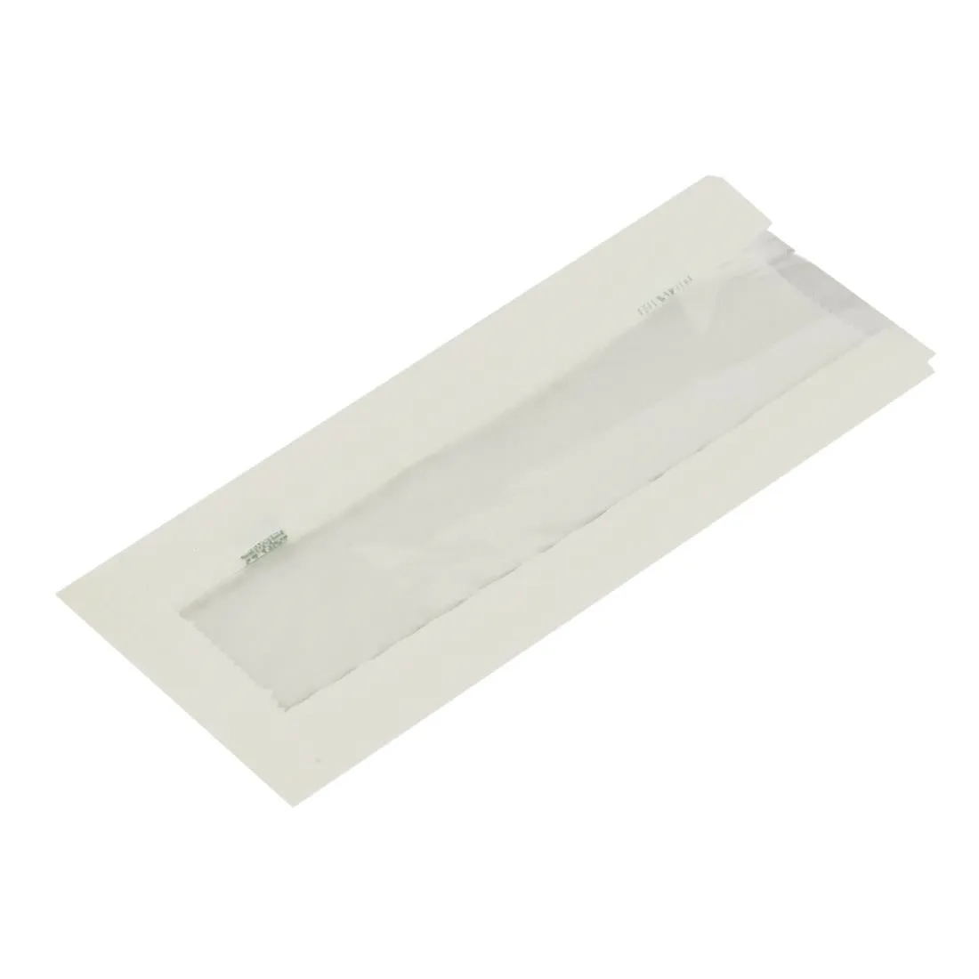 DW639 Vegware Compostable Glassine Hot Food Bags With NatureFlex Window Small (Pack of 1000)