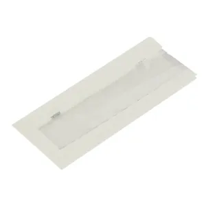DW639 Vegware Compostable Glassine Hot Food Bags With NatureFlex Window Small (Pack of 1000)