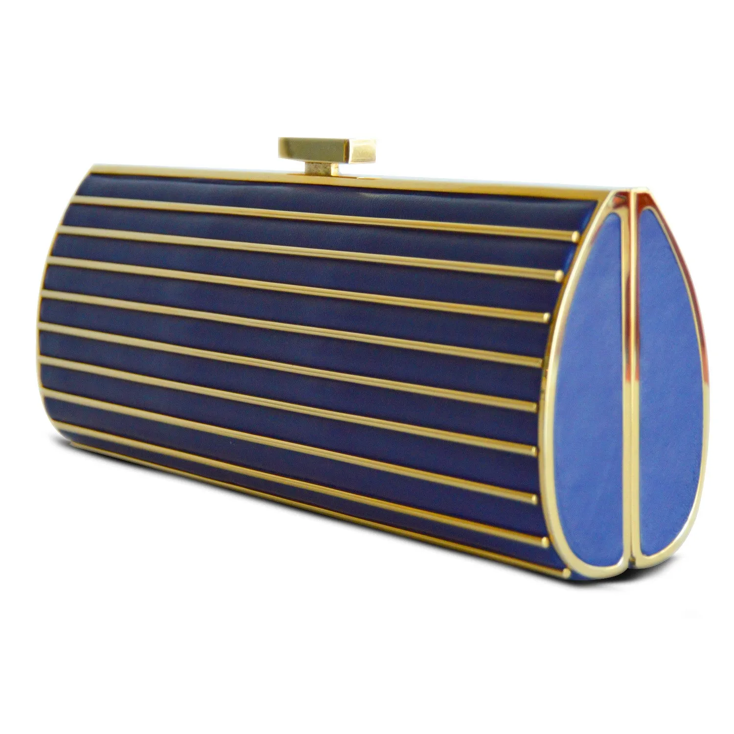 Elie Saab Stripped Clutch