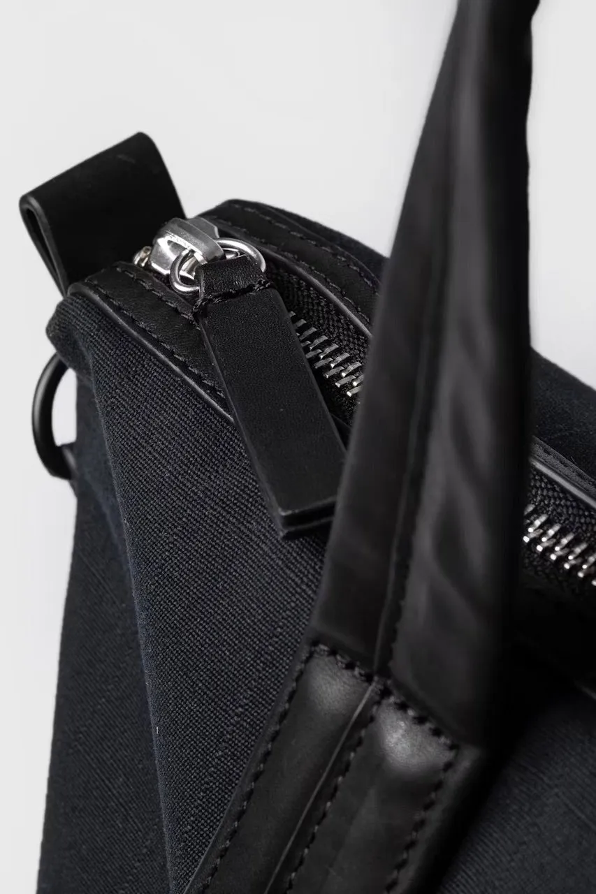 EVERYDAY Zipper Tote Bag black