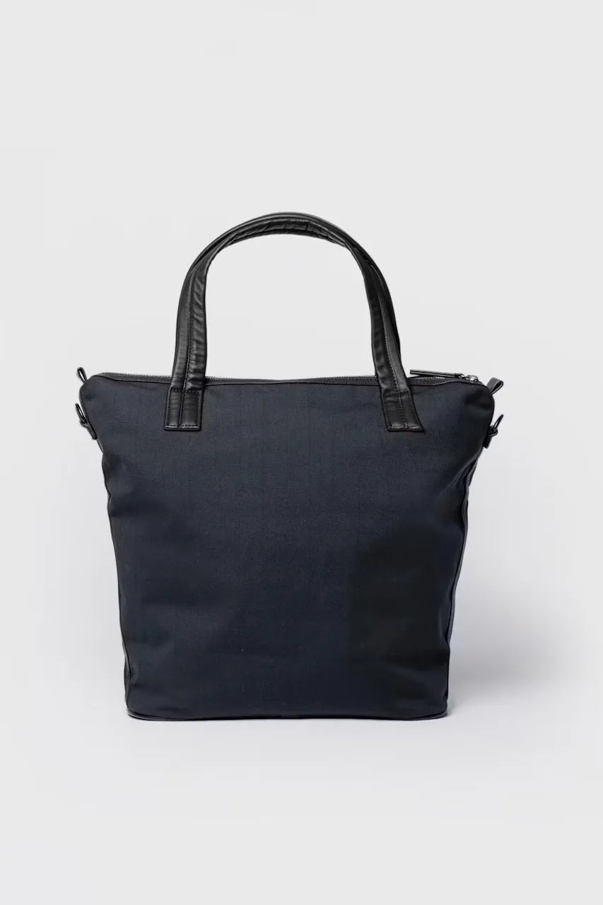 EVERYDAY Zipper Tote Bag black
