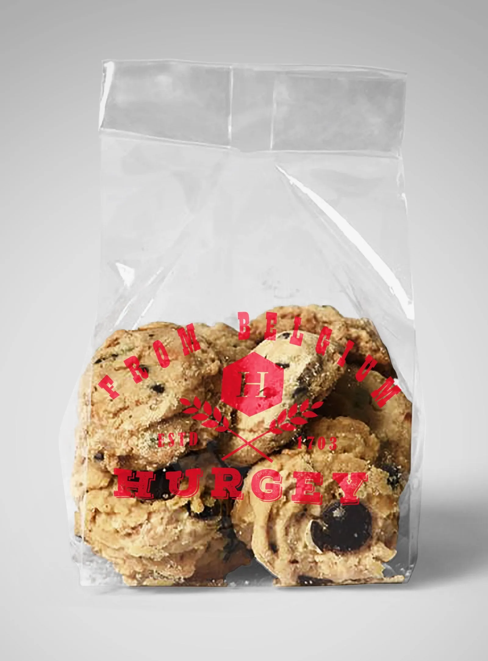Free Bread and Cookies Plastic Bag Mockups