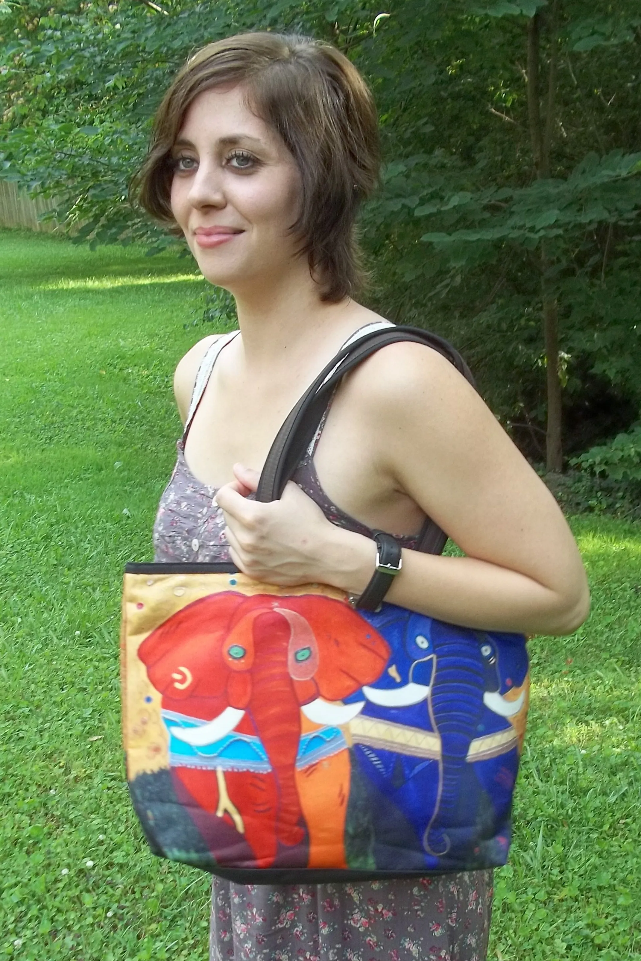Giraffe Purrfect Tote - Comfort