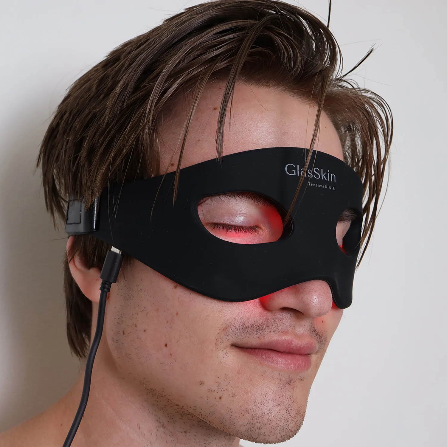 GlasSkin™ Timeless® NIR Red Light LED Mask for Skincare