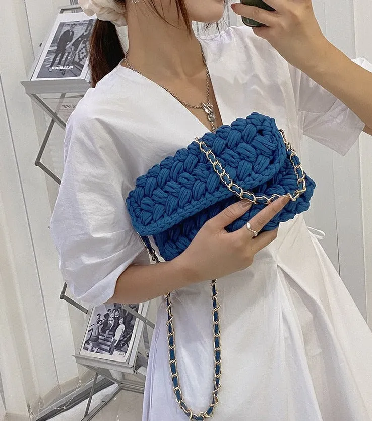 Going Out Woven Sling Purse | Woven bag | Sling Bag | Clutch Purse
