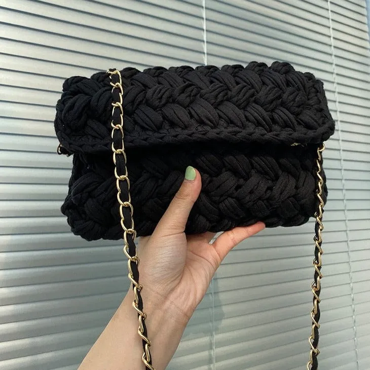 Going Out Woven Sling Purse | Woven bag | Sling Bag | Clutch Purse