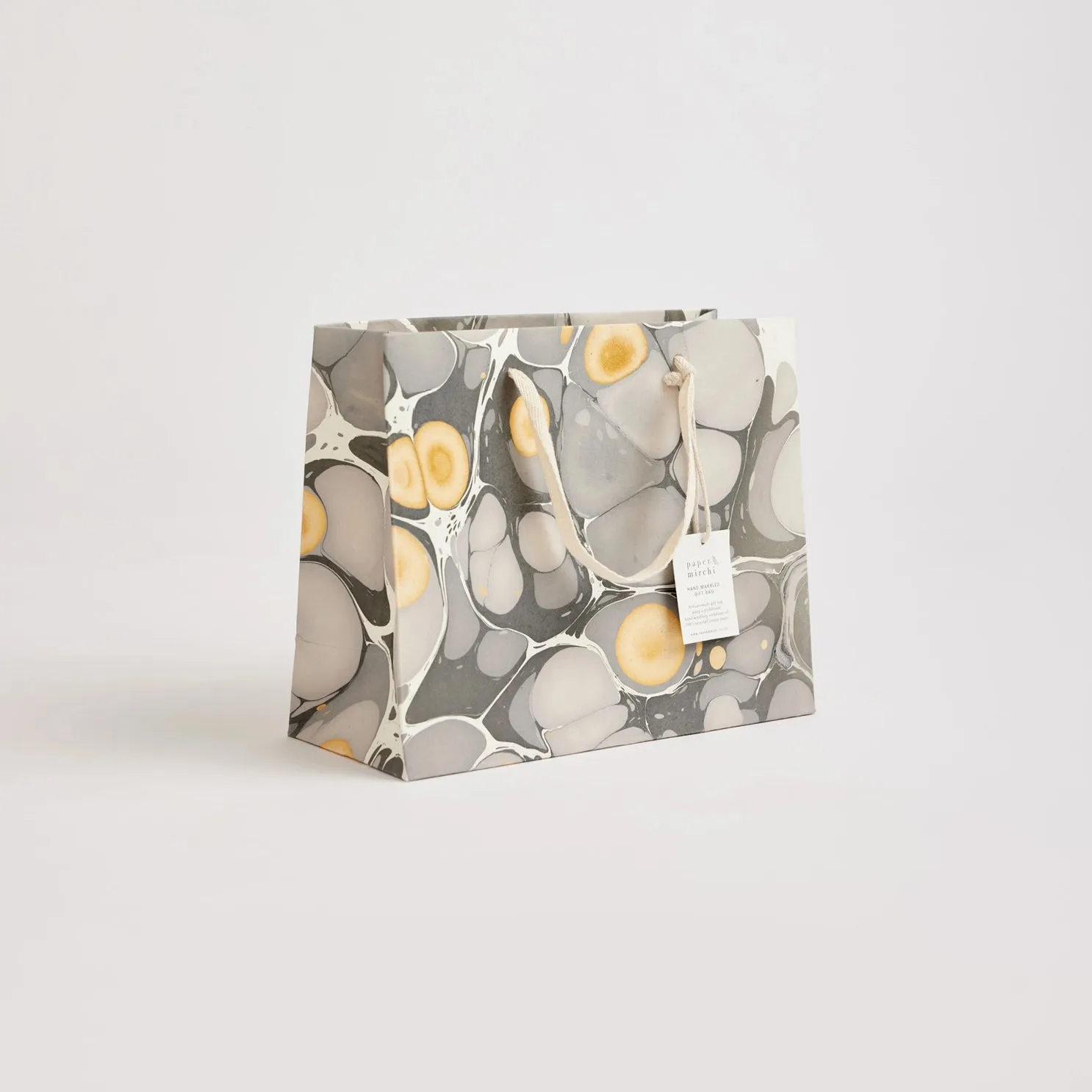 Hand Marbled Gift Bags Luxe - Medium