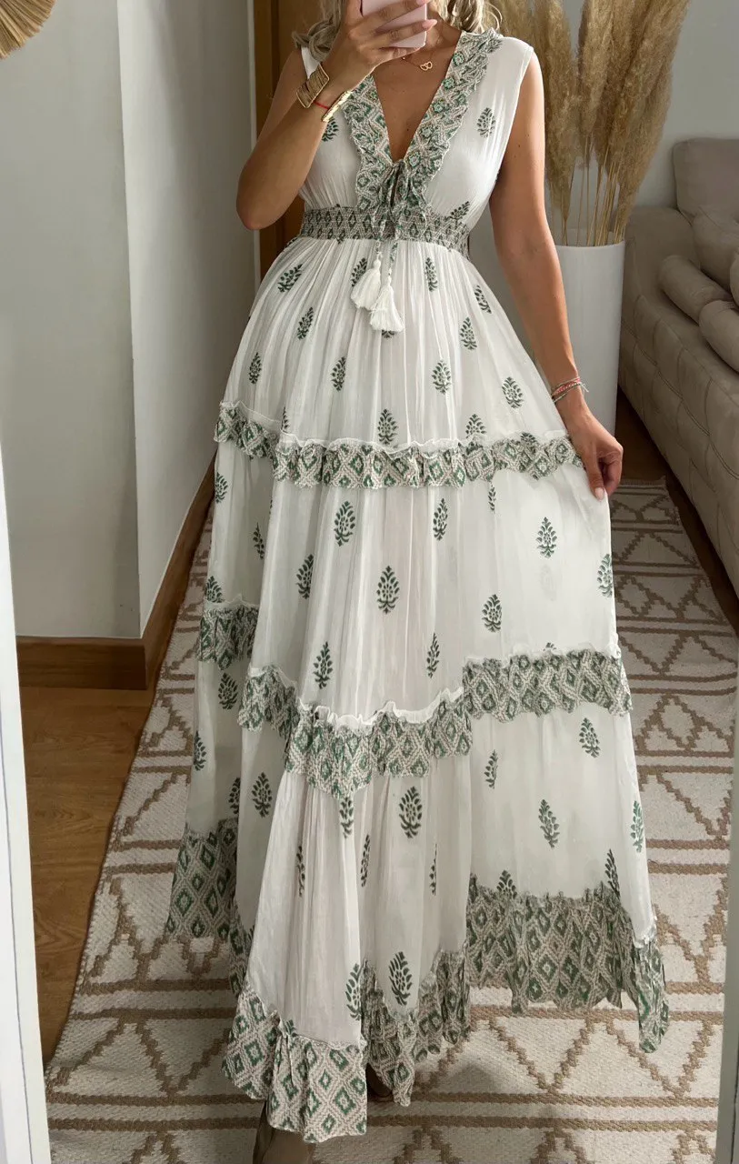 Hidden Moon Maxi Dress