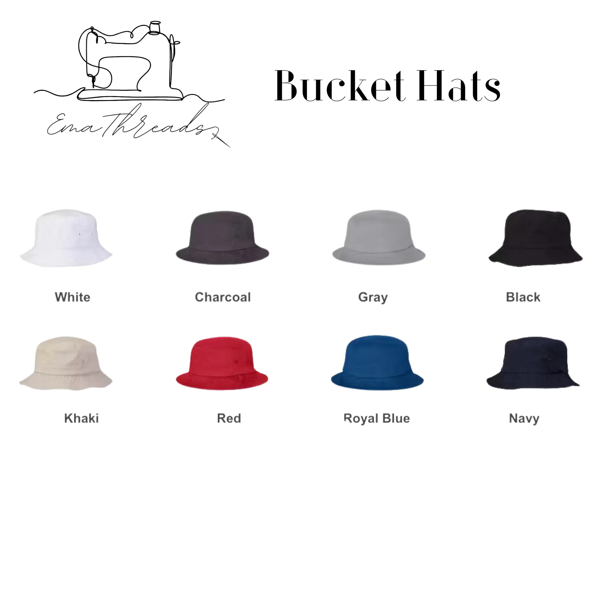 Houston 3D Puff Bucket Hat