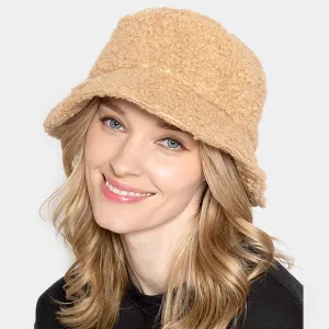 iLLASPARKZ Faux Fur Sherpa Bucket Hat