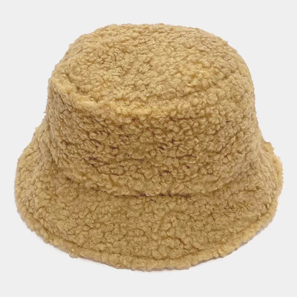 iLLASPARKZ Faux Fur Sherpa Bucket Hat