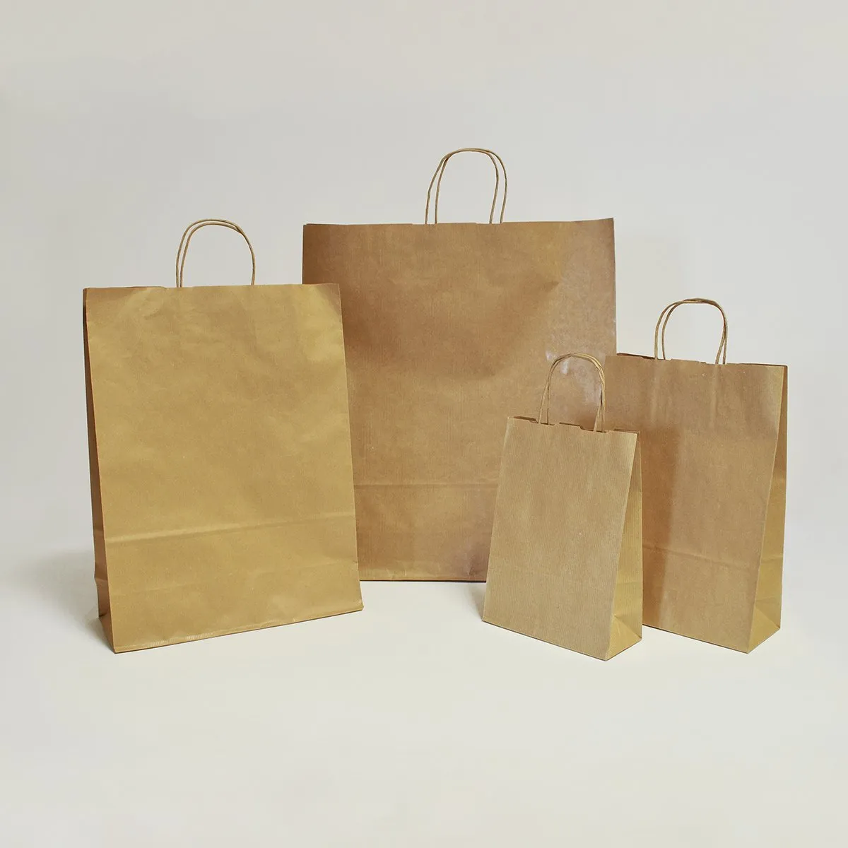 Kraft Paper Carrier Bag, 320x410x120 - Medium (PACK 250)