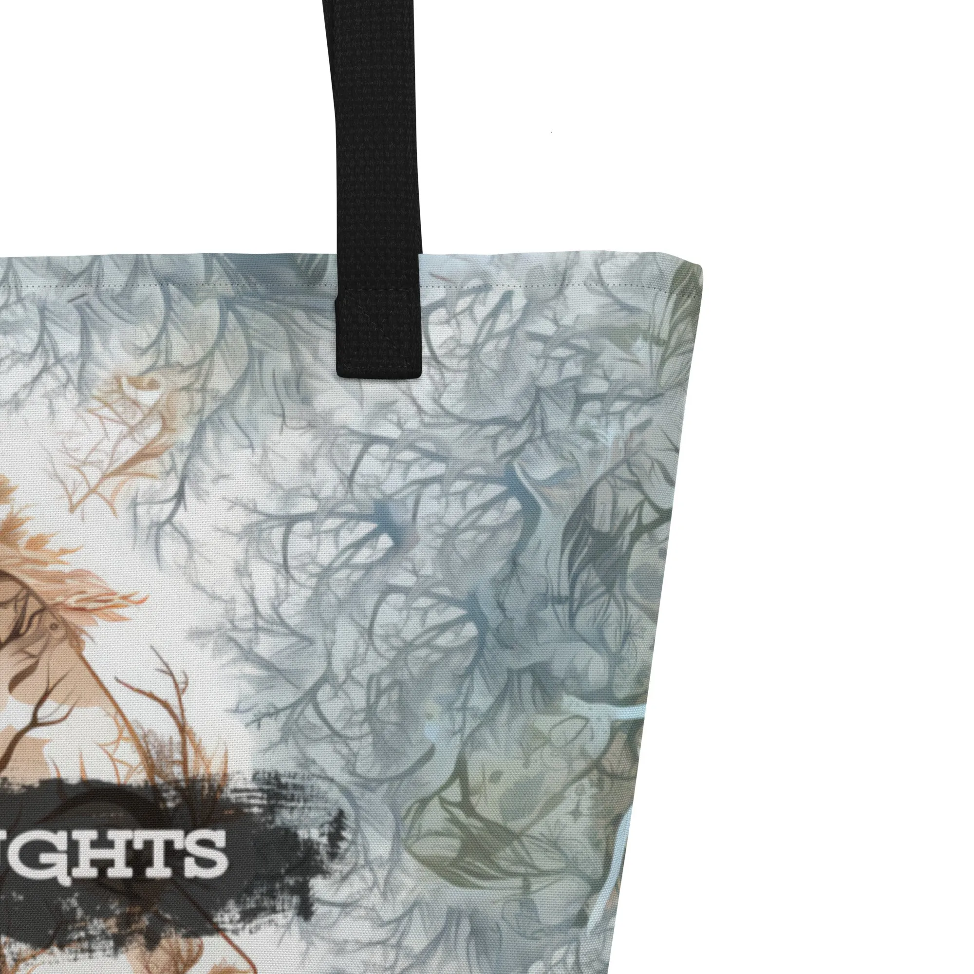 Large Tote Bag River of Thoughts