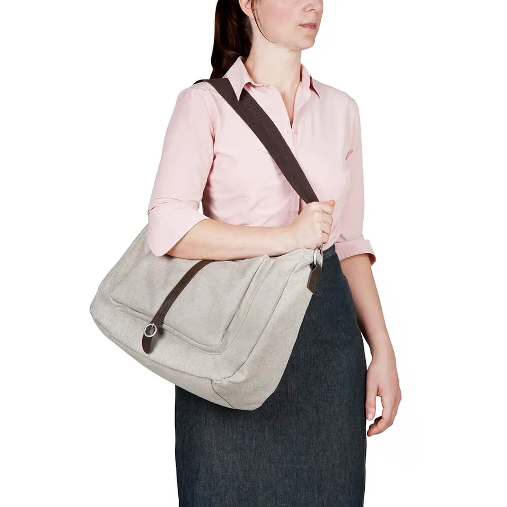 Lassig Green Label Denim Melange Shoulder Nappy Bag