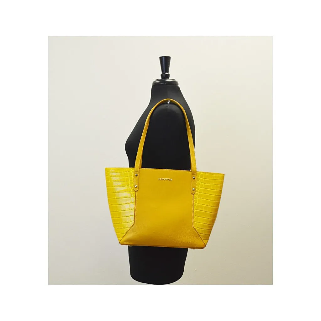 Lenox Tote in Yellow