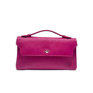Lora Leather Clutch - Large