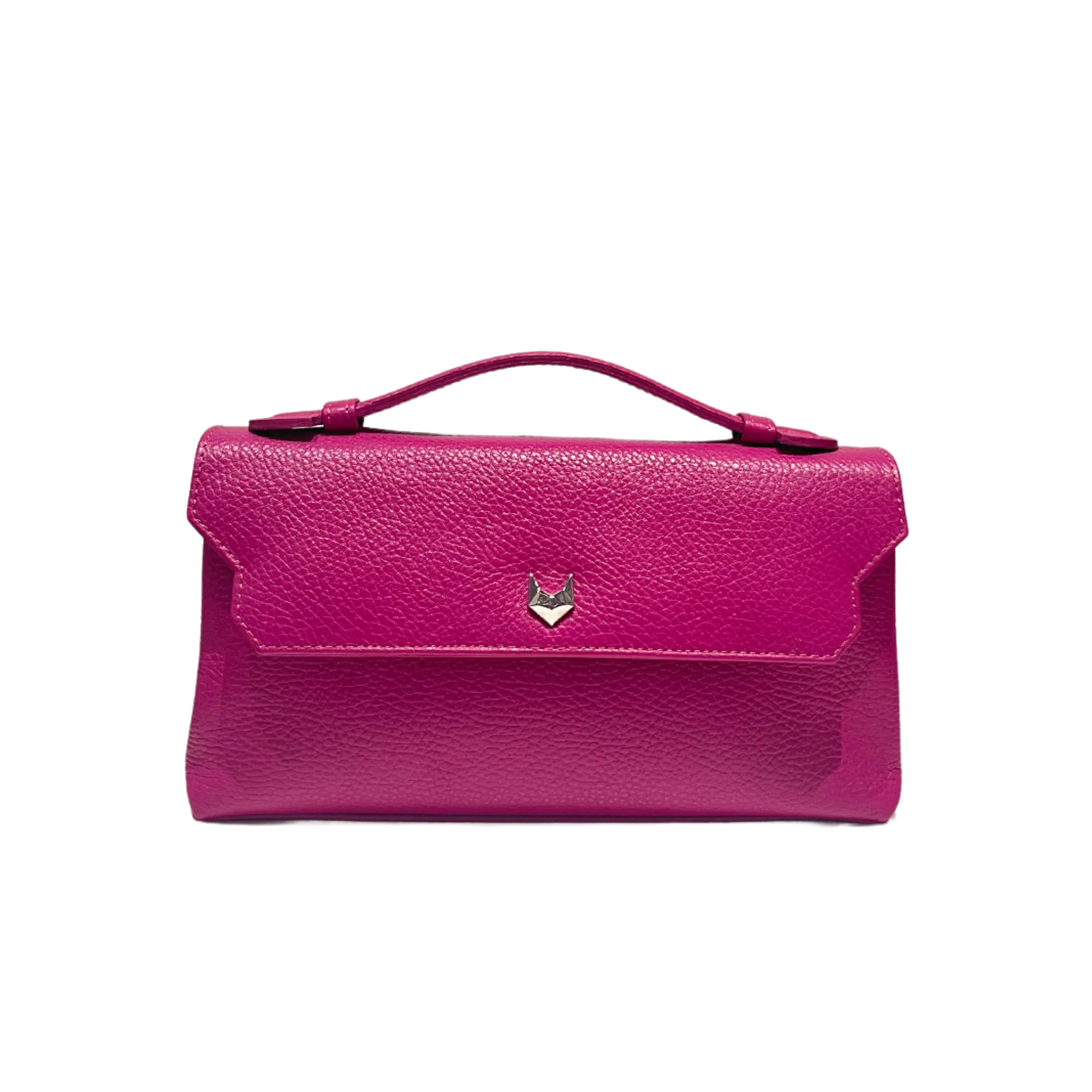 Lora Leather Clutch - Large