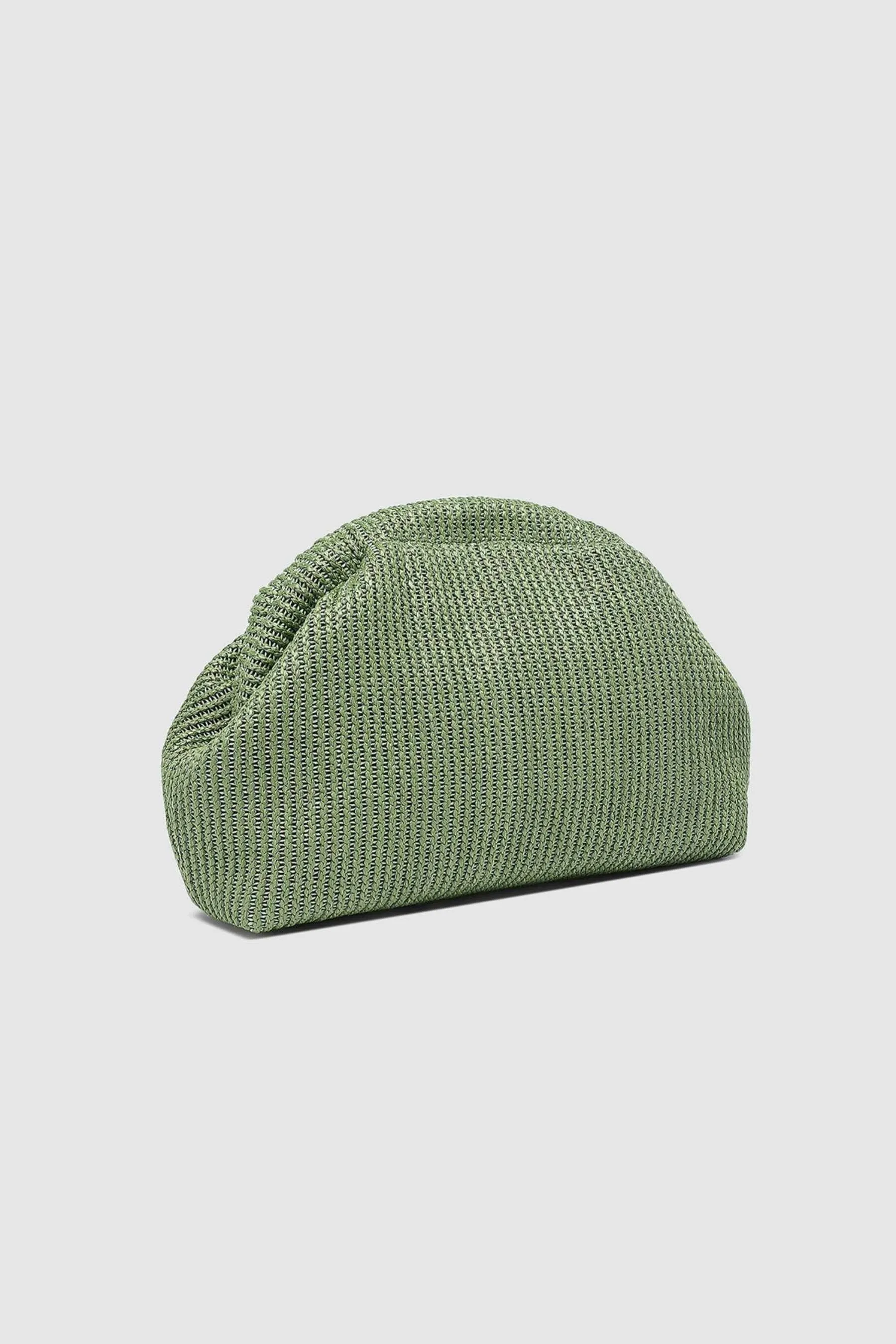 Lotus Clutch | Sage Green