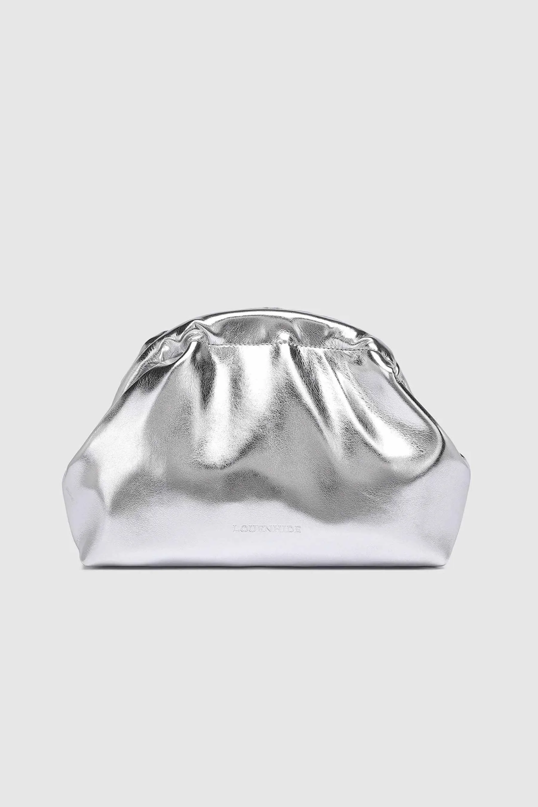 Lotus Clutch | Silver