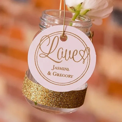 Love Personalized Rubber Stamp for Weddings and Parties
