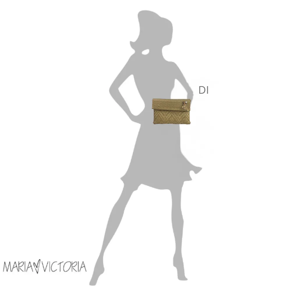 Maria Victoria | Eden DI | Upcycled, Handwoven, Clutch