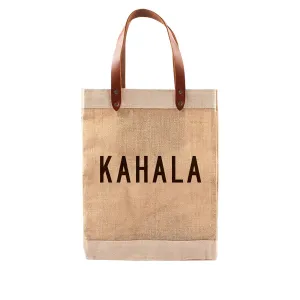 Market Tote Kahala (Black Lettering)