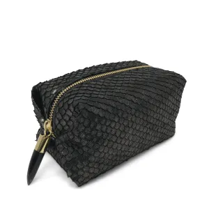 Metallic Cobra Bronze Cosmetic Case